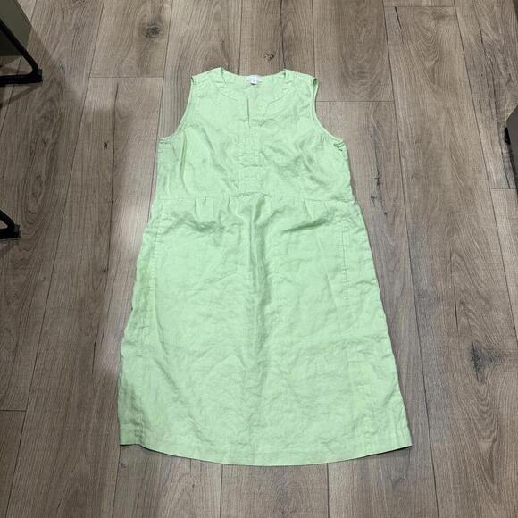 J. Jill Dresses & Skirts - J. Jill Love Linen Green Dress - Size M
